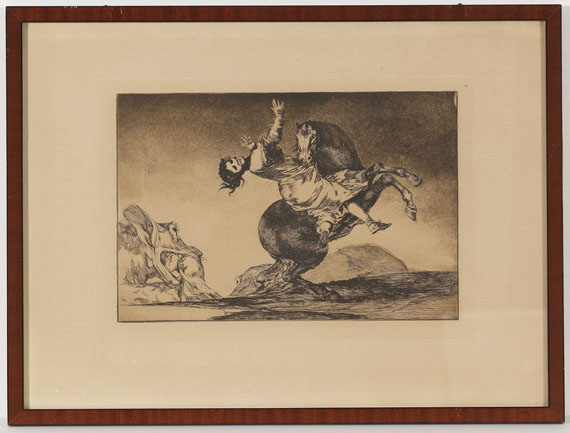 Francisco de Goya - 3 Bll. aus "Los Proverbios" - Image du cadre