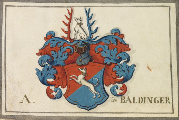  Album amicorum - Stammbuch Baldinger. Jena 1743-44. - Autre image