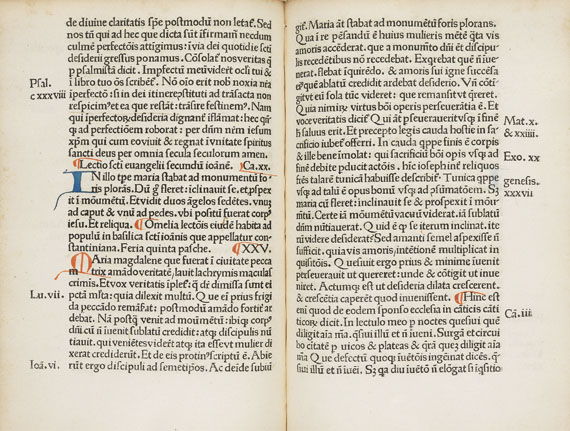   - Homiliae in evangelia. 1491