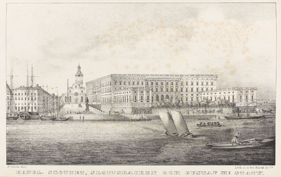   - Utsigter af Stockholm. Ca. 1840. - Autre image