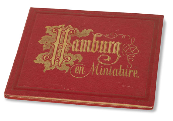 Wilhelm Heuer - Miniatur-Album von Hamburg. Um 1865. - Autre image