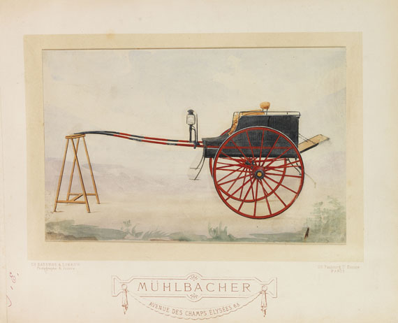   - Album mit 30 kolor. Fotografien der Fa. Mühlbacher. Um 1885 - Autre image