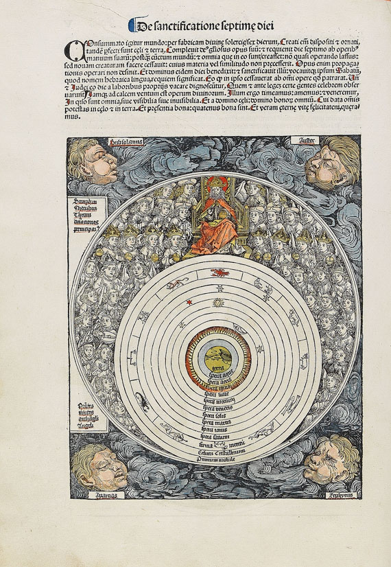 Hartmann Schedel - Weltchronik. 1493. Cincinnius-Exemplar. - Autre image