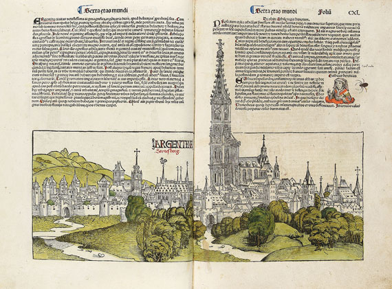 Hartmann Schedel - Weltchronik. 1493. Cincinnius-Exemplar. - Autre image