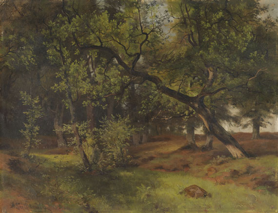 Ascan Lutteroth - Landschaft bei Aumühle