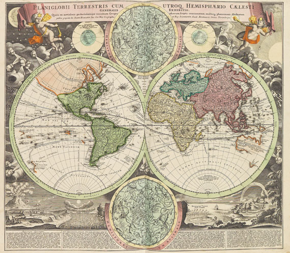 Johann Baptist Homann - Grosser Atlas uber die gantze Welt. 1725. 2 Bde. - Autre image