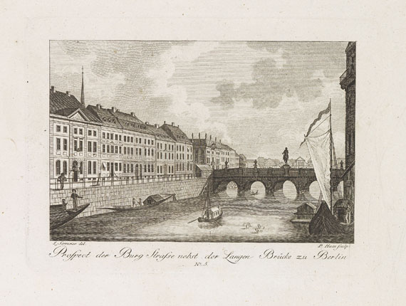 Peter Haas - 24 Prospecte von Berlin. 1795-1800. - Autre image