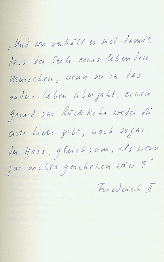 Oltner Bücherfreunde - Helbling, H., Kaiser Friedrich II. 1977