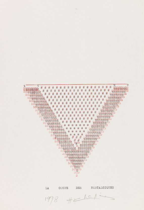 Henri Chopin - Sammlung von dactylopoèmes. 29 Bll. 1978-82. - Autre image