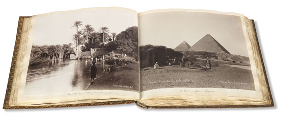 J. H. Pinckvoss - My Trip to Egypt and the Sudan. 1903. Fotoalbum, Textbd. u. 14 Fotos. - Autre image