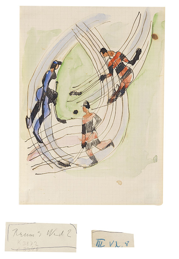 Ernst Ludwig Kirchner - Hockeyspieler - Autre image