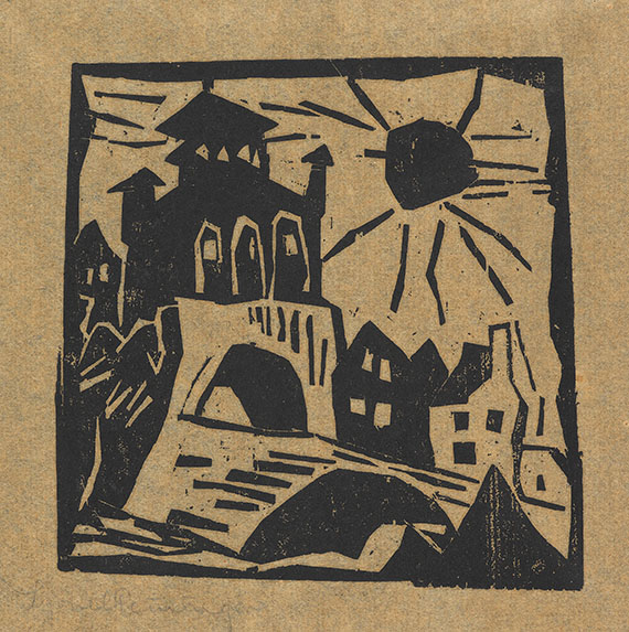 Lyonel Feininger - Das Tor, Ribnitz