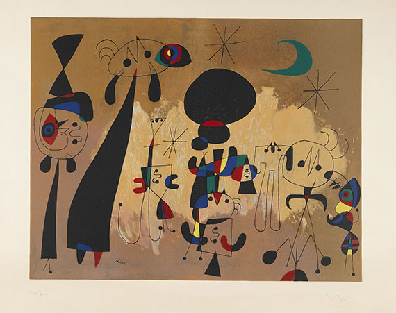 Joan Miró - Femmes lune étoile