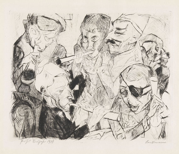 Max Beckmann - Prosit Neujahr