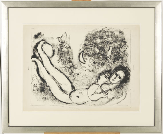 Marc Chagall - Die Nackten von Vence - Image du cadre