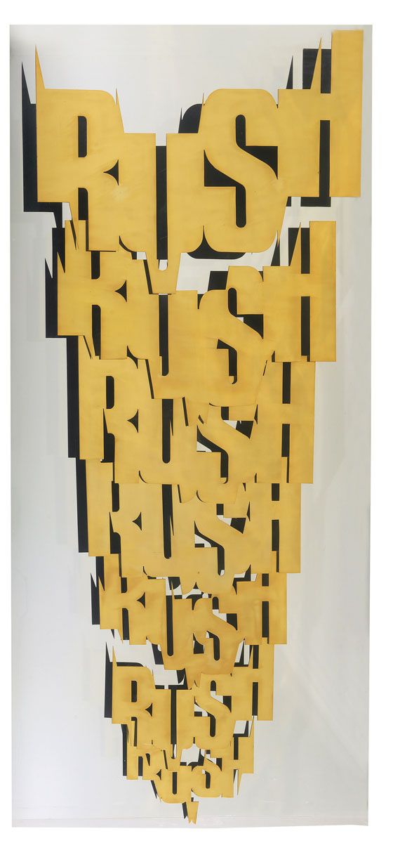 Ferdinand Kriwet - Gold-Text