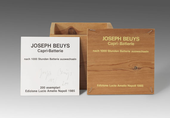Joseph Beuys - Capri-Batterie - Autre image