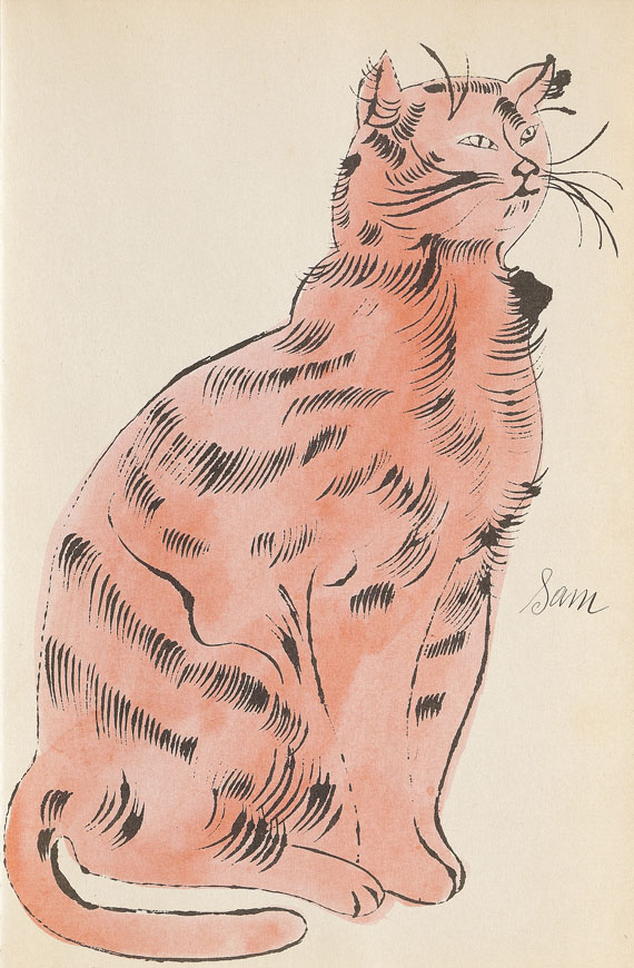 Andy Warhol - 25 Cats name[d] Sam and one Blue Pussy - Autre image