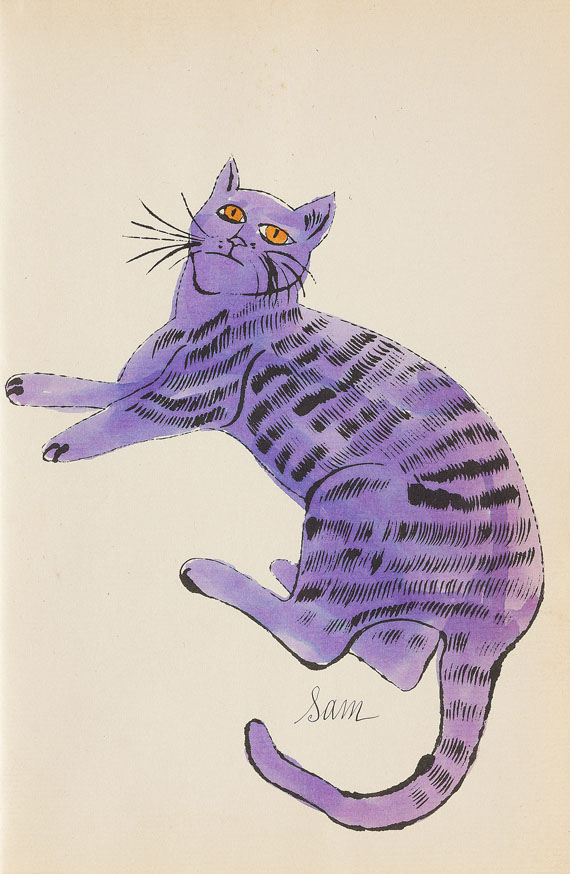 Andy Warhol - 25 Cats name[d] Sam and one Blue Pussy - Autre image