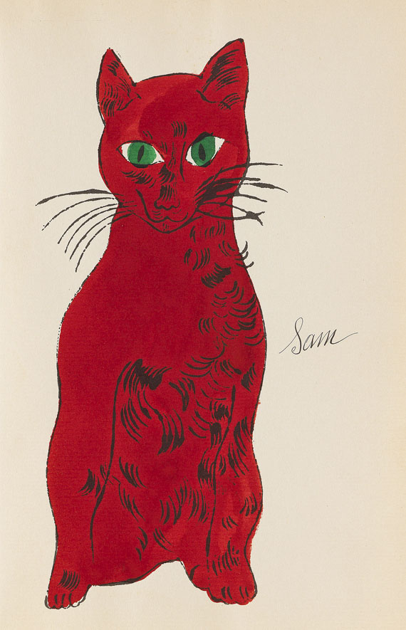 Andy Warhol - 25 Cats name[d] Sam and one Blue Pussy - Autre image