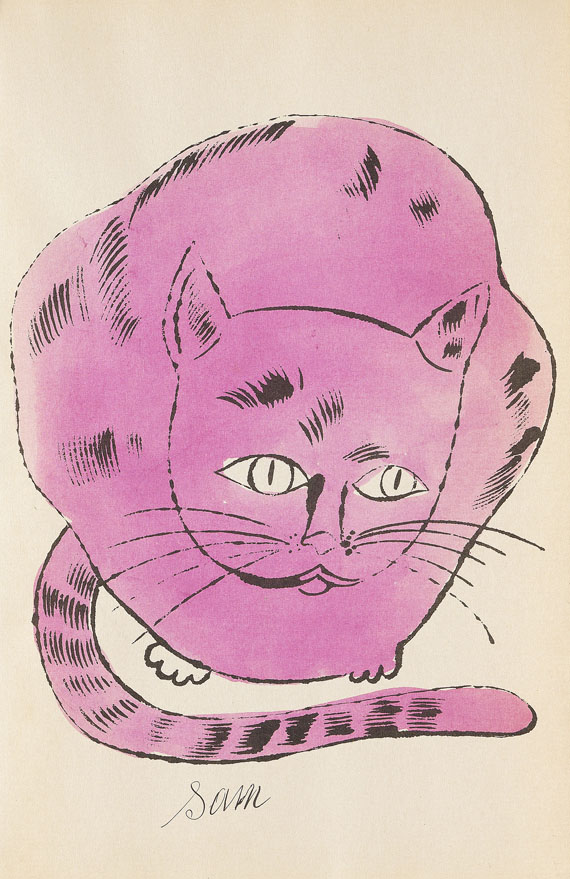 Andy Warhol - 25 Cats name[d] Sam and one Blue Pussy - Autre image