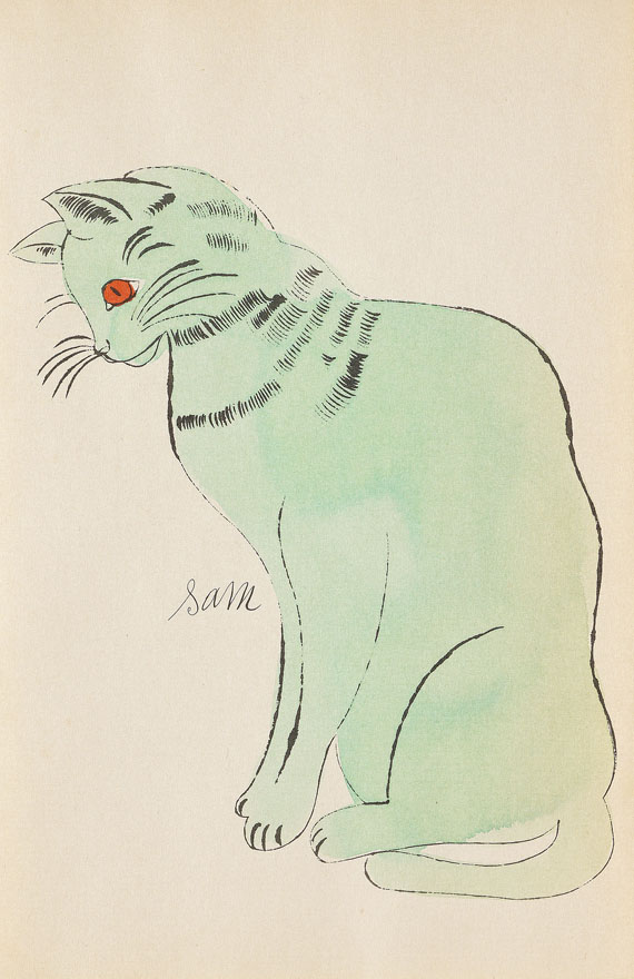 Andy Warhol - 25 Cats name[d] Sam and one Blue Pussy - Autre image