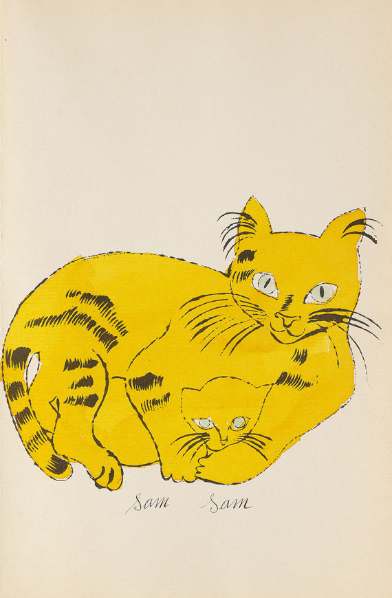 Andy Warhol - 25 Cats name[d] Sam and one Blue Pussy - Autre image