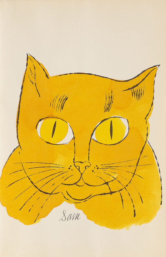 Andy Warhol - 25 Cats name[d] Sam and one Blue Pussy - Autre image