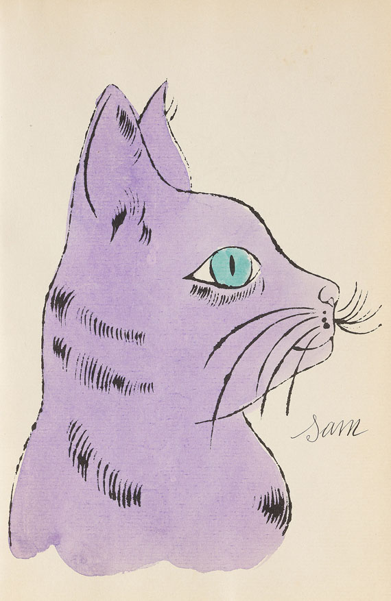 Andy Warhol - 25 Cats name[d] Sam and one Blue Pussy - Autre image