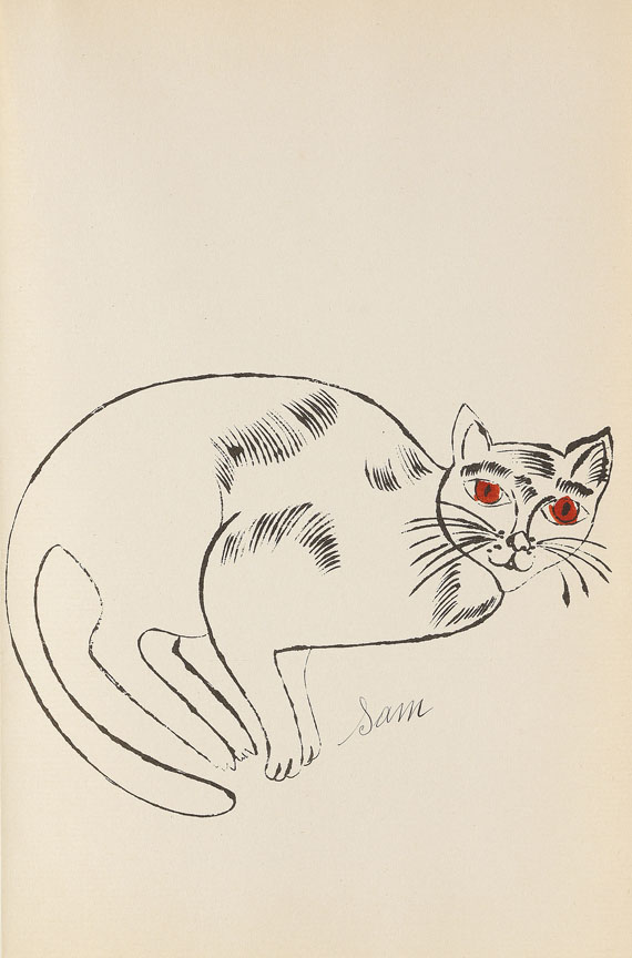 Andy Warhol - 25 Cats name[d] Sam and one Blue Pussy - Autre image