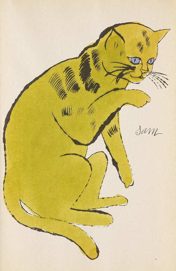 Andy Warhol - 25 Cats name[d] Sam and one Blue Pussy - Autre image