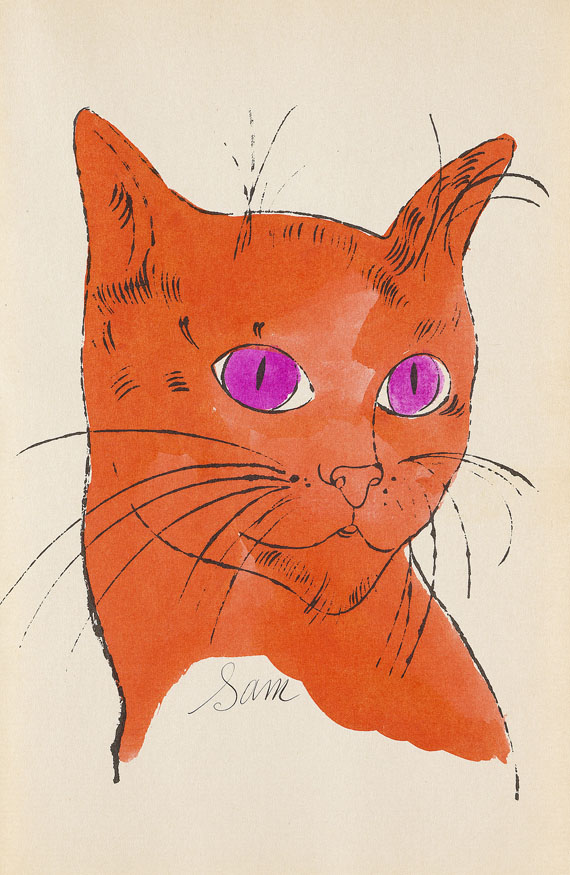 Andy Warhol - 25 Cats name[d] Sam and one Blue Pussy - Autre image