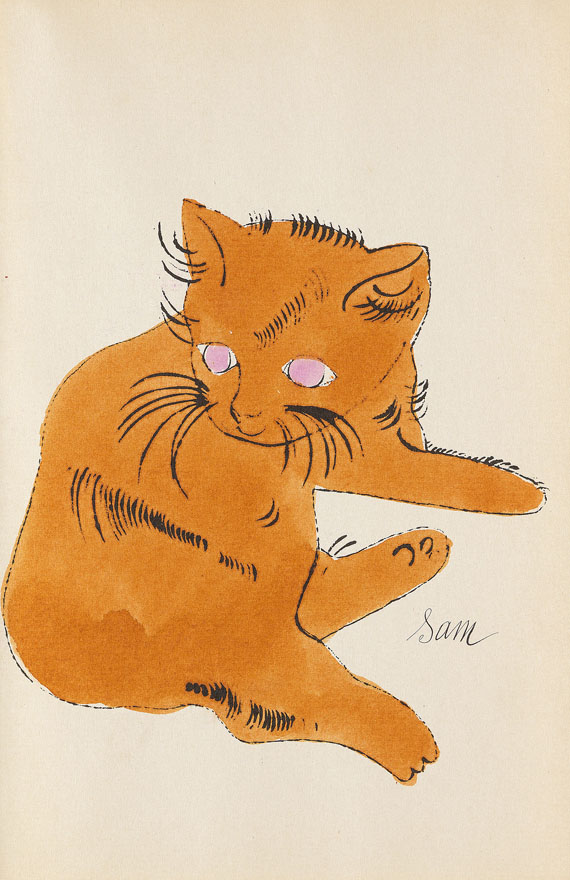 Andy Warhol - 25 Cats name[d] Sam and one Blue Pussy - Autre image