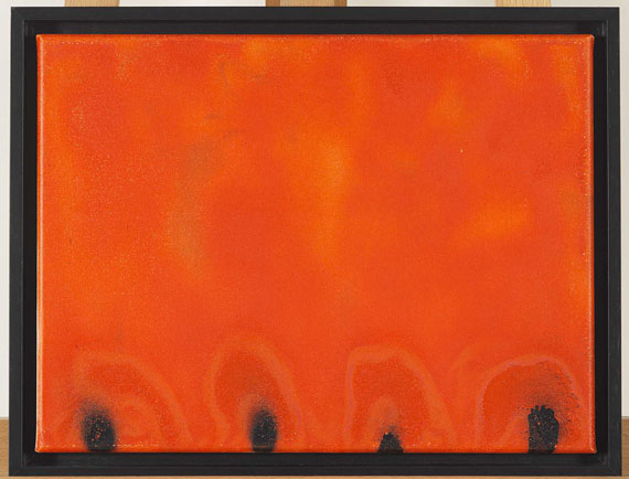 Otto Piene - Strange fires - Image du cadre