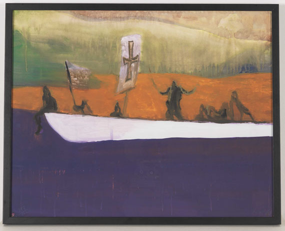 Peter Doig - Ohne Titel (Canoe) - Image du cadre
