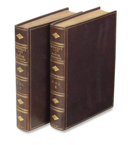 James Boswell - The Life of Samuel Johnson. 2 Bde. 1791. - Autre image