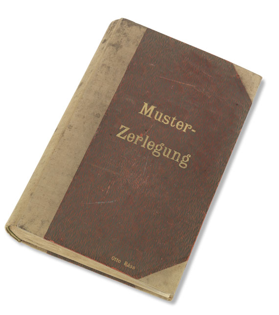  Musterbücher - Muster-Zerlegung. Bindungs-Lehre. 1911-12. - Autre image