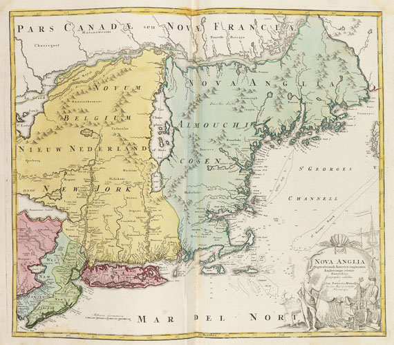 Johann Baptist Homann - Sammelatlas. Ca. 1725-80. - Autre image