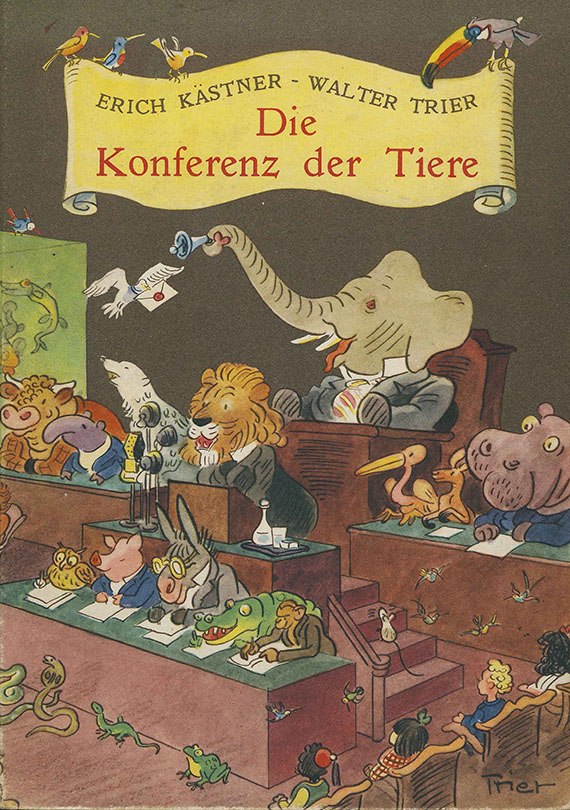 Erich Kästner - 2 Werke mit Autographen. 1938-49 - Autre image