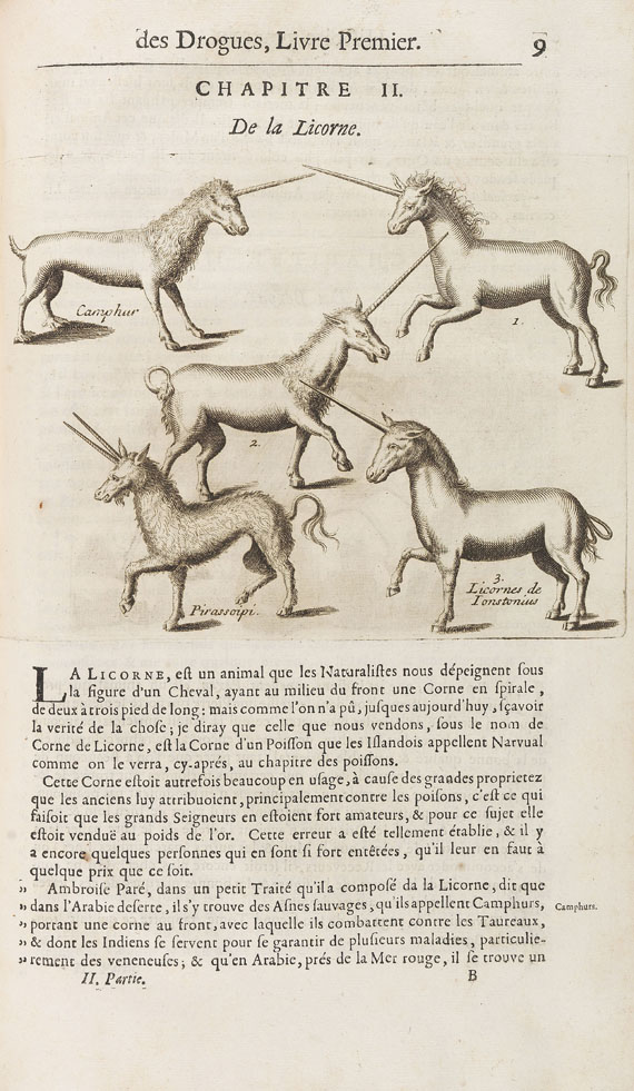 Pierre Pomet - Histoire generale des drogues. 1694.