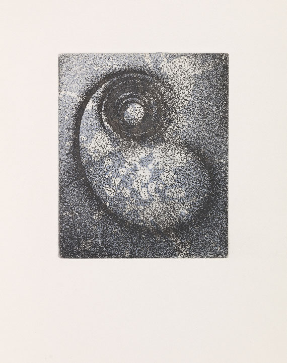 Max Ernst - Hölderlin, Poèmes. 1961.
