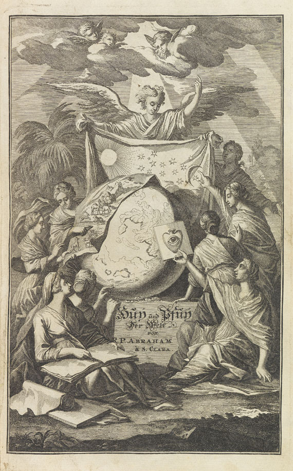  Abraham à Sancta Clara - 3 Werke + 1 Beigabe (Flitner). 1707-25.