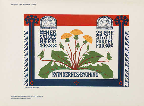Jean Louis Sponsel - Das moderne Plakat. 1897 - Autre image