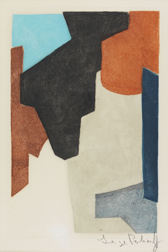 Serge Poliakoff - Parmènide. Vorzugsausgabe. 1964 - Autre image