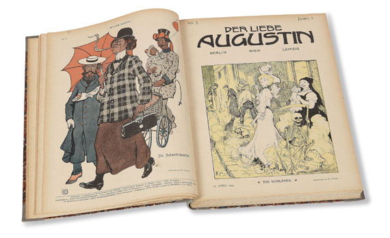   - Der liebe Augustin. Zeitschrift Nr. 1. 1904 - Autre image