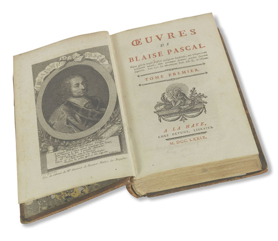 Blaise Pascal - Oeuvres. 5 Bde. 1779 - Autre image