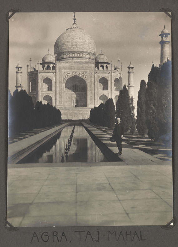  Reisefotografie - 4 Fotoalben Indien. 1926-1927. - Autre image
