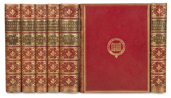 Georges Cuvier - Ossemens fossiles. 7 Bde. 1825 - Autre image