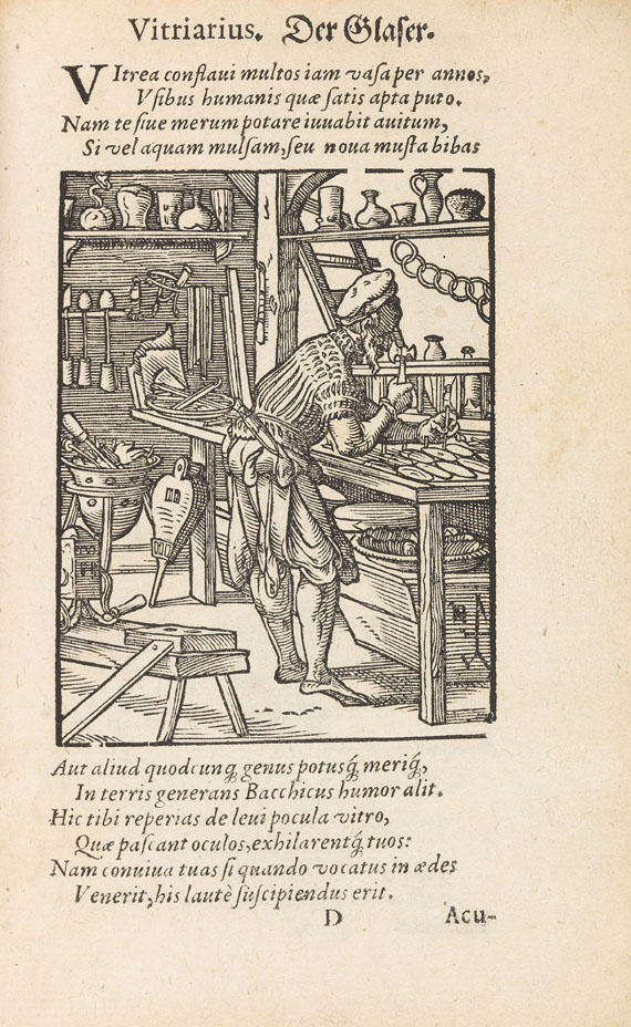 Jost Amman - Schopper, H., De omnibus illiberalibus. 1574