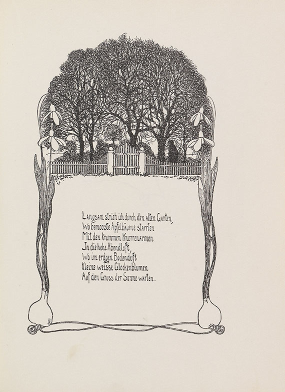 Heinrich Vogeler - Dir. Gedichte (1899)